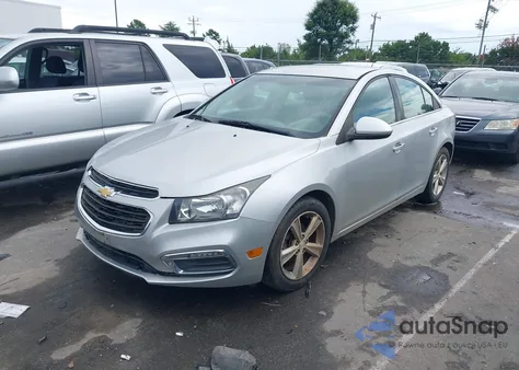 2015 Chevrolet Cruze 2Lt Auto из США, поврежденный, VIN 1G1PE5SB6F7300470